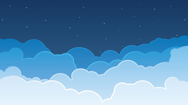 Cloudy sky background 4