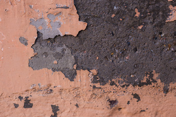 Colored grunge concrete. Old cement wall for background