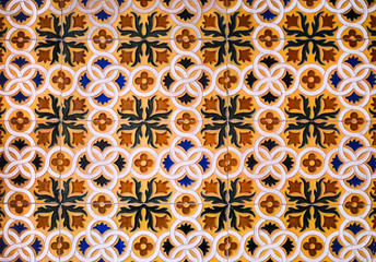 Interior design, decorative arts, Spanish tile