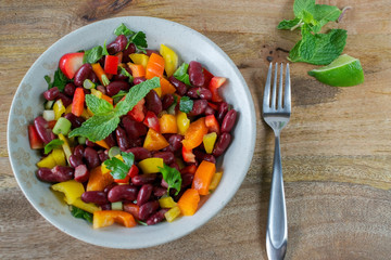 Kidney bean salad