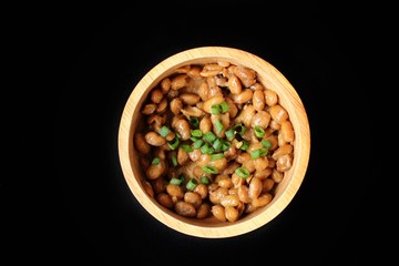 Natto japanese food