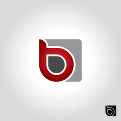 letter b logo, icon and symbol vector illustration