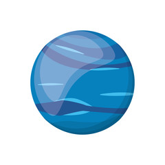 neptune planet space image vector illustration eps 10
