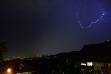 Thunder over City