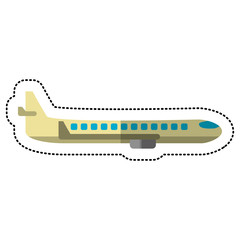 airplane transport flying image vector illuystration eps 10