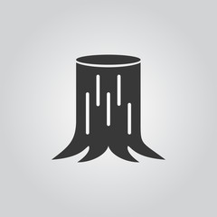 tree stump icon