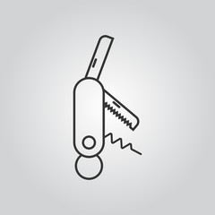Swiss knife icon