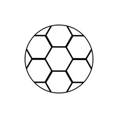 balloon soccer isolated icon vector illustration design