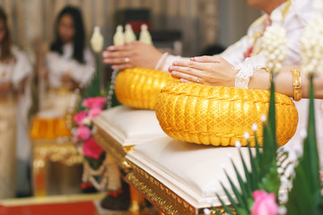 Northern Thai wedding ceremony