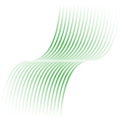 line　白背景　緑