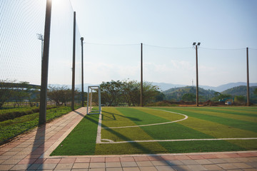 Futsal or small soccer, football court