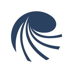 ABSTRACT GREEN ACCOUNTING FINANCIAL MANAGEMENT LOGO DESIGN TEMPLATE