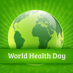 World Health Day vector background