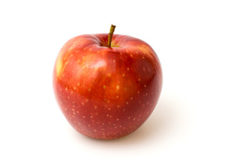 Red Apple on white