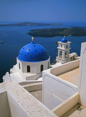 Kuppelkirche auf Santorin