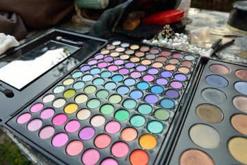 Make up set palette