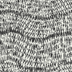 Hand Drawn Seamless Vector Pattern.Fresh and Imperfect Brushstrokes.Hand painted Ink textures