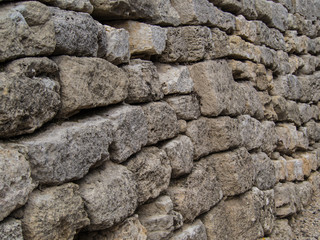Stones wall background