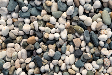 beach stones background