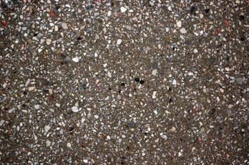 Concrete with marble chips