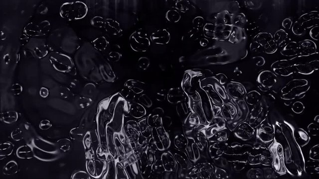 Video Background 1411: Abstract organic microbe macro (Loop).