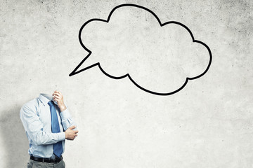 No thoughts in his head