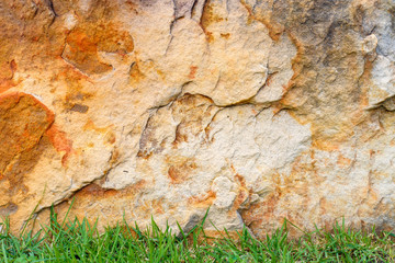 orange stone texture and background.