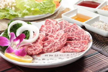 raw beef