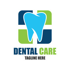 teeth for dentistry / stomatologist / dental clinic logo. flat vector illustration
