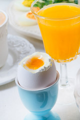 Soft boiled Eggs