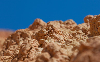 Red earth and blue sky