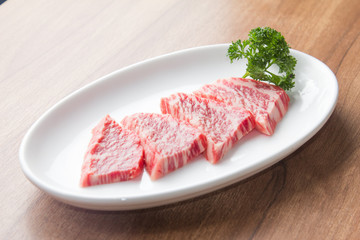 raw beef