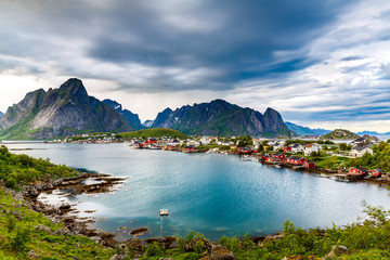 Lofoten archipelago islands Norway