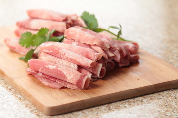 a tasty cuisine photo of raw beef