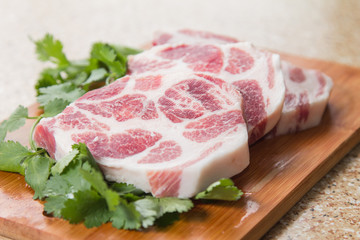 a tasty cuisine photo of raw beef