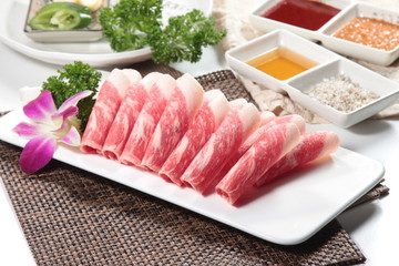 raw beef