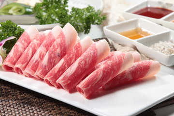 raw beef