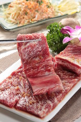 raw beef