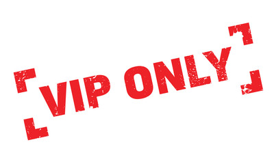 Vip Only rubber stamp. Grunge design with dust scratches. Effects can be easily removed for a clean, crisp look. Color is easily changed.