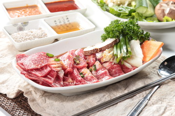 raw beef