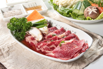 raw beef