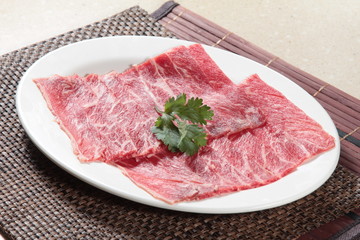 raw beef