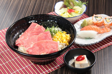 raw beef