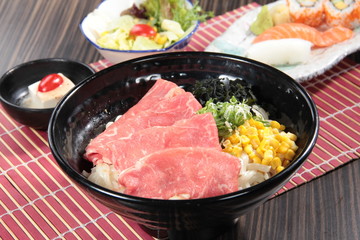 raw beef