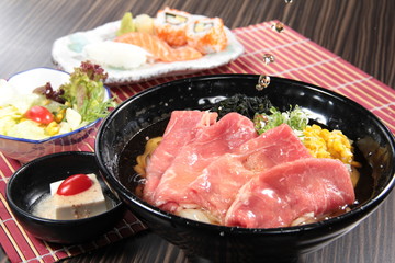 raw beef