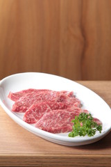 raw beef