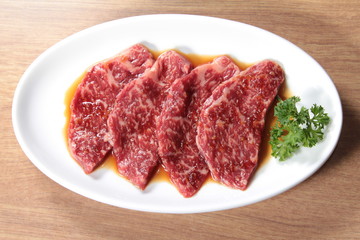 raw beef
