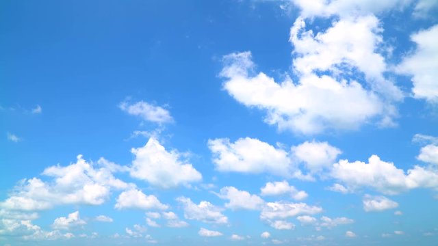 the clear sky with a cloud