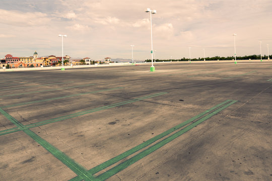 Empty Parking Lot