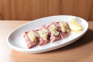 raw beef